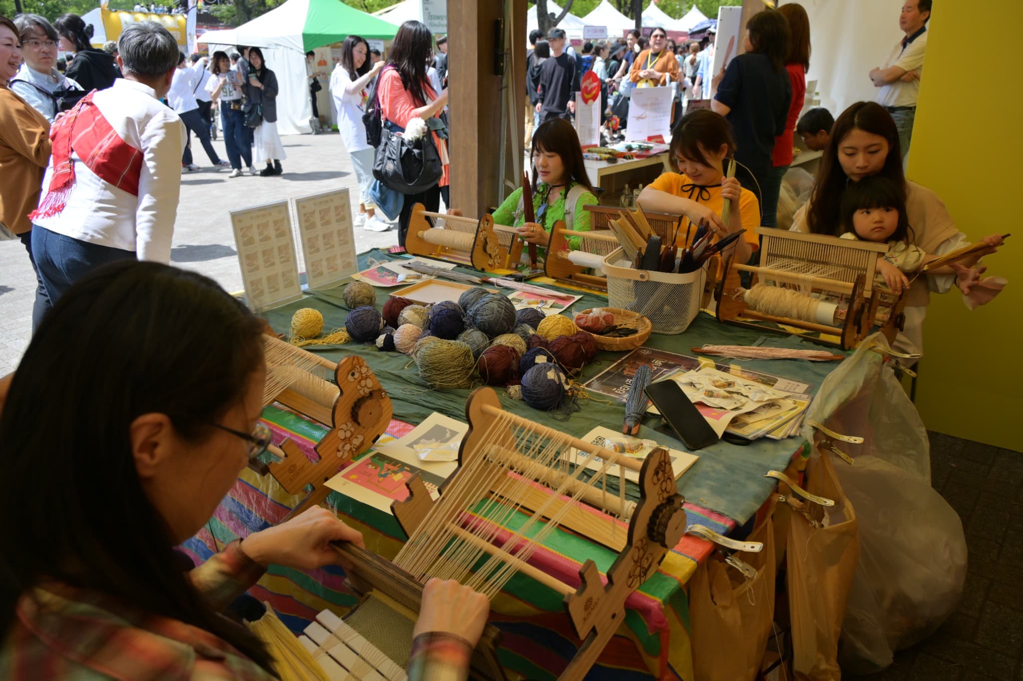 Thai weaving workshop
