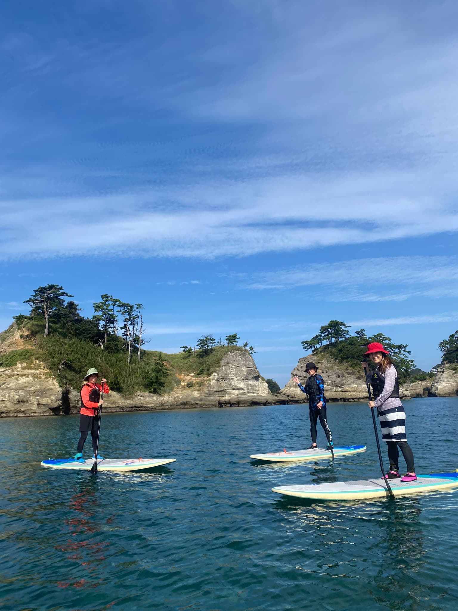 SUP tour with coastal scenery in Nishi-Izu